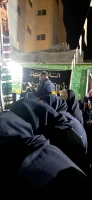 حضور دانشجو معلمان  خواهر در مراسم سوم ماه محرم (حسینیه هاشمی) 2
