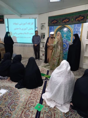 کارگاه آموزشی شبهات دانش آموزی پردیس خواهران  6