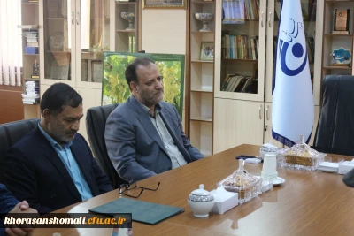 بازدید ریاست دانشگاه فرهنگیان به مناسبت روز خبرنگاراز صدا و سیمای استان خراسان شمالی در سال 1401 