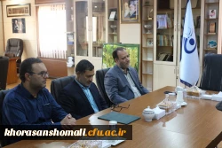 بازدید ریاست دانشگاه فرهنگیان به مناسبت روز خبرنگاراز صدا و سیمای استان خراسان شمالی در سال 1401  3