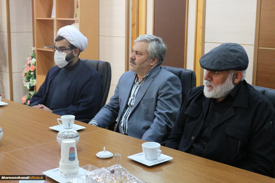 بازدید ریاست دانشگاه فرهنگیان به مناسبت روز خبرنگاراز صدا و سیمای استان خراسان شمالی در سال 1401  5