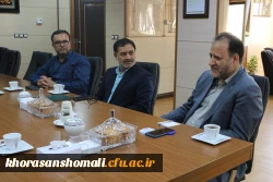 بازدید ریاست دانشگاه فرهنگیان به مناسبت روز خبرنگاراز صدا و سیمای استان خراسان شمالی در سال 1401  4