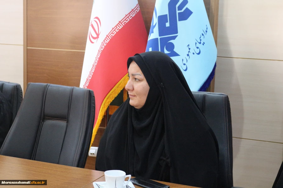 بازدید ریاست دانشگاه فرهنگیان به مناسبت روز خبرنگاراز صدا و سیمای استان خراسان شمالی در سال 1401  6