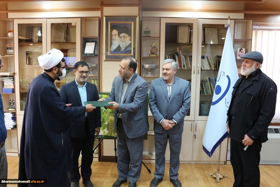 بازدید ریاست دانشگاه فرهنگیان به مناسبت روز خبرنگاراز صدا و سیمای استان خراسان شمالی در سال 1401  8