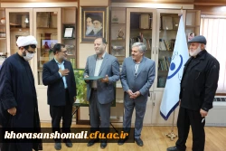 بازدید ریاست دانشگاه فرهنگیان به مناسبت روز خبرنگاراز صدا و سیمای استان خراسان شمالی در سال 1401  9