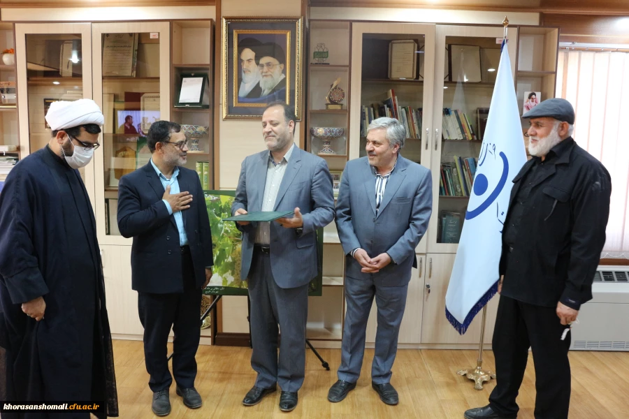 بازدید ریاست دانشگاه فرهنگیان به مناسبت روز خبرنگاراز صدا و سیمای استان خراسان شمالی در سال 1401  9