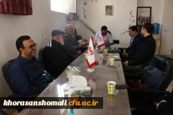 بازدید ریاست دانشگاه فرهنگیان به مناسبت روز خبرنگاراز صدا و سیمای استان خراسان شمالی در سال 1401  7