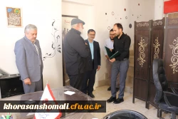 بازدید ریاست دانشگاه فرهنگیان به مناسبت روز خبرنگاراز صدا و سیمای استان خراسان شمالی در سال 1401  10