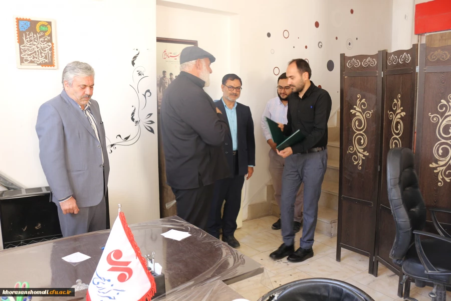 بازدید ریاست دانشگاه فرهنگیان به مناسبت روز خبرنگاراز صدا و سیمای استان خراسان شمالی در سال 1401  10