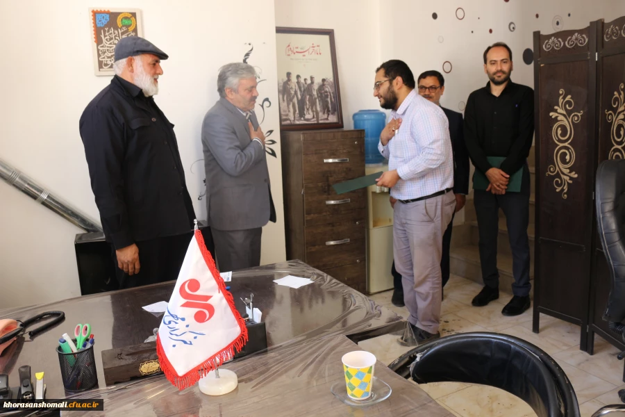 بازدید ریاست دانشگاه فرهنگیان به مناسبت روز خبرنگاراز صدا و سیمای استان خراسان شمالی در سال 1401  12