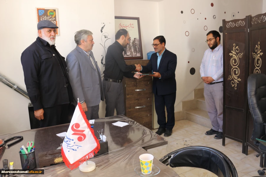 بازدید ریاست دانشگاه فرهنگیان به مناسبت روز خبرنگاراز صدا و سیمای استان خراسان شمالی در سال 1401  11