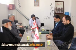 بازدید ریاست دانشگاه فرهنگیان به مناسبت روز خبرنگاراز صدا و سیمای استان خراسان شمالی در سال 1401  8