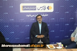 حضور  ریاست دانشگاه فرهنگیان به مناسبت روز خبرنگار از (  خبر گذاری فارس  و مهر  )  استان خراسان شمالی در سال 1401  2