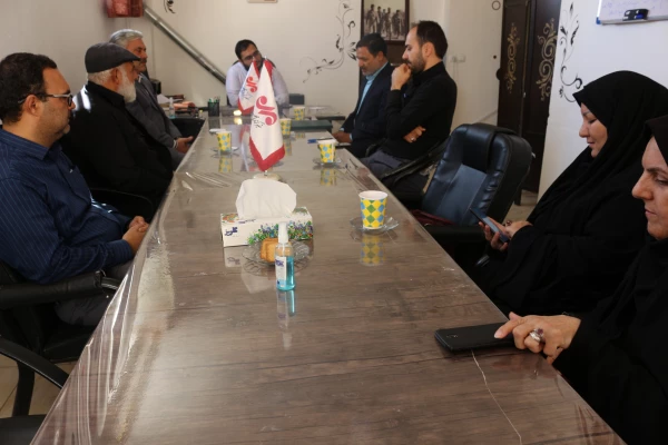 حضور  ریاست دانشگاه فرهنگیان به مناسبت روز خبرنگار از (  خبر گذاری فارس  و مهر  )  استان خراسان شمالی در سال 1401  2