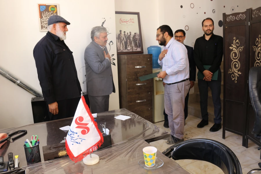 حضور  ریاست دانشگاه فرهنگیان به مناسبت روز خبرنگار از (  خبر گذاری فارس  و مهر  )  استان خراسان شمالی در سال 1401  2