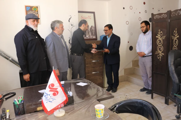 حضور  ریاست دانشگاه فرهنگیان به مناسبت روز خبرنگار از (  خبر گذاری فارس  و مهر  )  استان خراسان شمالی در سال 1401  2