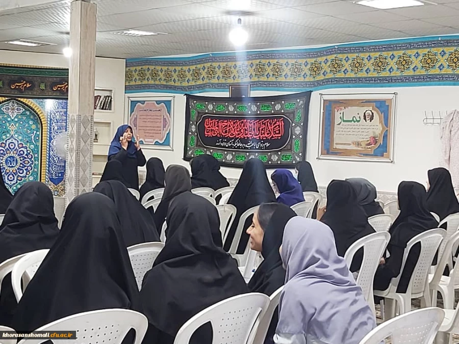 کارگاه روان خوانی و رو خوانی قرآن کریم برای دانشجو معلمان پردیس خواهران  5