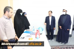 بازدید سرپرست دانشگاه فرهنگیان استان از روند برگزاری مصاحبه معرفی شدگان چند برابر ظرفیت استان 3