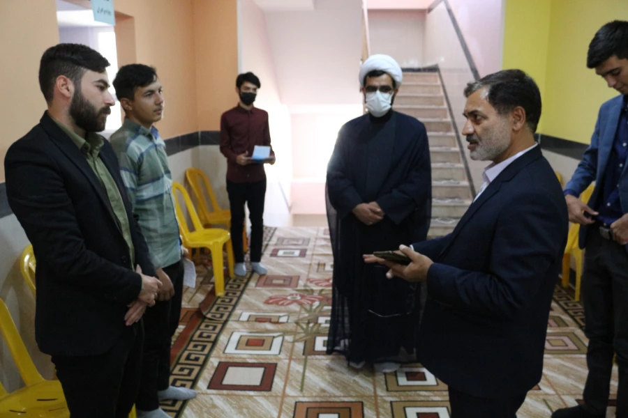بازدید سرپرست دانشگاه فرهنگیان استان از روند برگزاری مصاحبه معرفی شدگان چند برابر ظرفیت استان 5