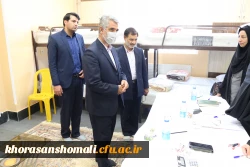 بازدید سرپرست دانشگاه فرهنگیان استان از روند برگزاری مصاحبه معرفی شدگان چند برابر ظرفیت استان 6