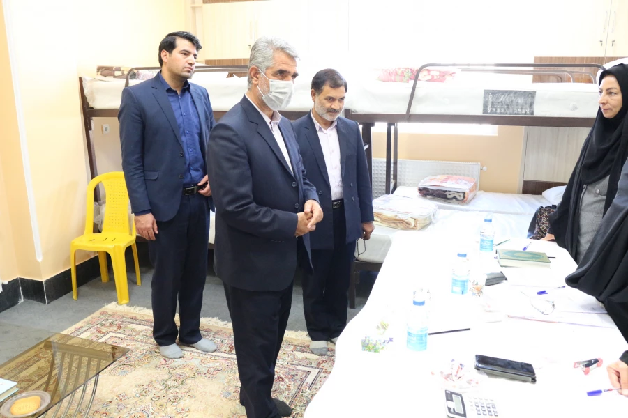 بازدید سرپرست دانشگاه فرهنگیان استان از روند برگزاری مصاحبه معرفی شدگان چند برابر ظرفیت استان 11