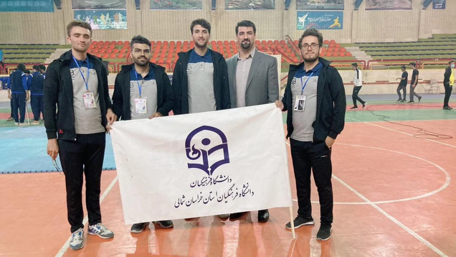 کسب رتبه نهم در رشته شطرنج توسط دانشجویان دانشگاه فرهنگیان خراسان شمالی 3