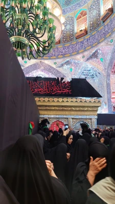 آیین بدرقه کاروان زیارتی اربعین دانشجومعلمان پردیس خواهران دانشگاه فرهنگیان استان 3