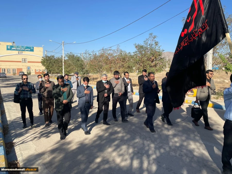 مراسم عزاداری و سوگواری حضرت اباعبدالله الحسین(ع) در پردیس برادران  2