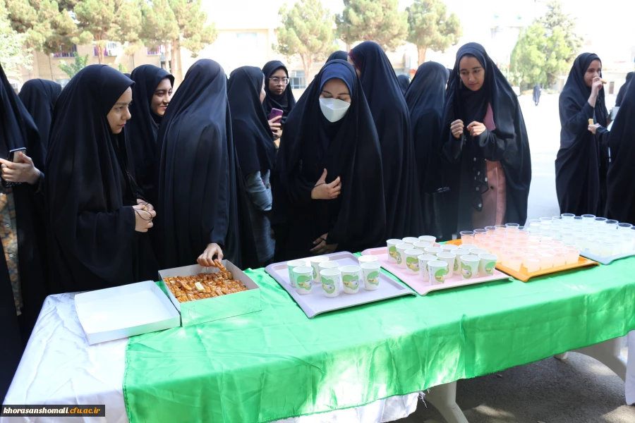 نشست  امام جمعه شهرستان همزمان با ایام ولادت فرخنده نبی مکرم اسلام حضرت ختمی مرتبت وامام جعفر صادق با دانشجو معلمان پردیس امام جعفر صادق ع 12