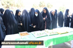 نشست  امام جمعه شهرستان همزمان با ایام ولادت فرخنده نبی مکرم اسلام حضرت ختمی مرتبت وامام جعفر صادق با دانشجو معلمان پردیس امام جعفر صادق ع 13