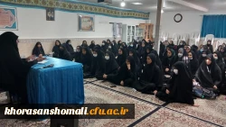 نشست صمیمی و (پرسش و پاسخ ) دانشجو معلمان با  مسئولان پردیس خواهران  2