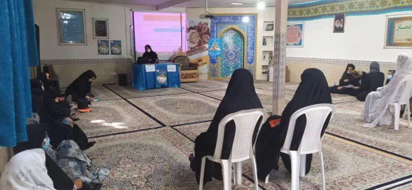 برگزاری کارگاه تغذیه  در ویژه دانشجو معلمان  پردیس خواهران 2