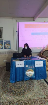 برگزاری کارگاه تغذیه  در ویژه دانشجو معلمان  پردیس خواهران 3