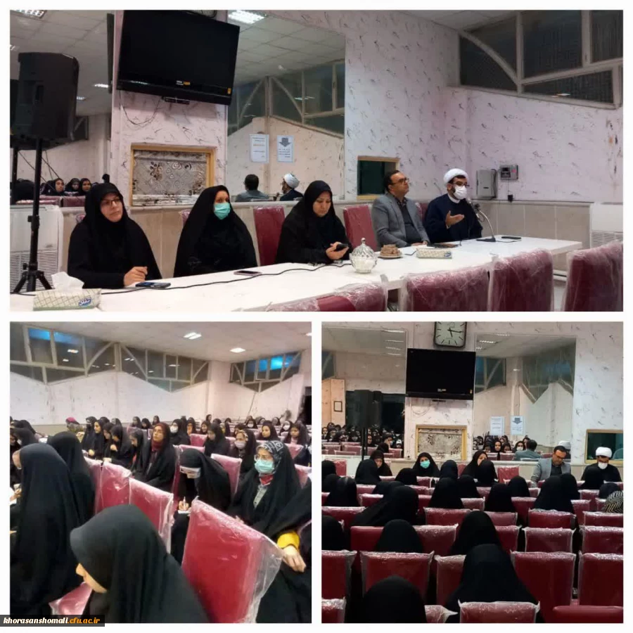 نشست صمیمی و (پرسش و پاسخ ) دانشجو معلمان با  مسئولان پردیس خواهران  2