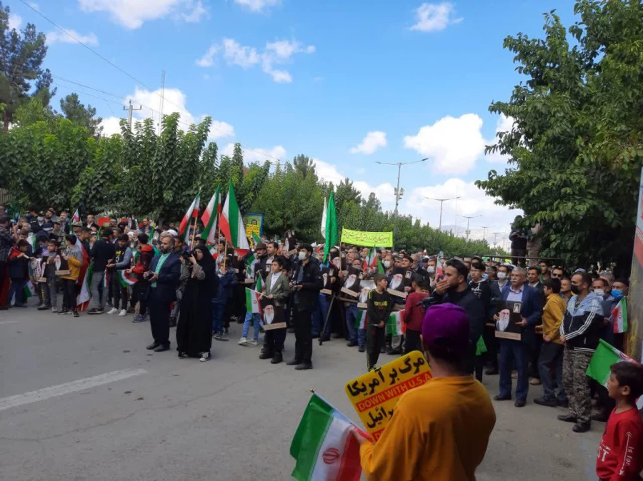 راهپیمایی دانشجو معلمان خواهر پردیس امام جعفر صادق (ع)  به روایت تصویر  2