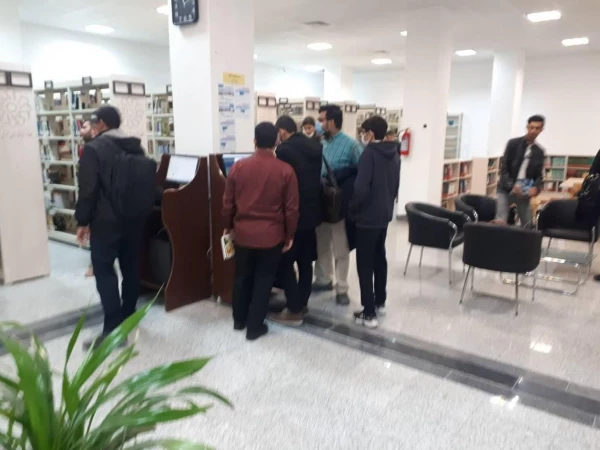 بازدید از کتابخانه مرکزی استان ویژه دانشجویان ابتدایی پردیس امام محمد باقر (ع )  2