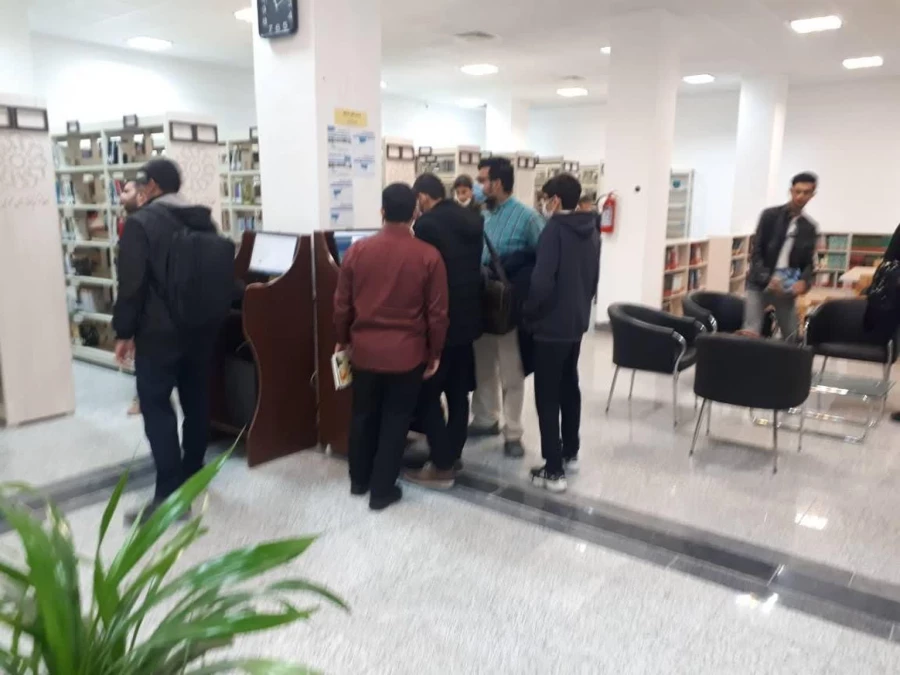 بازدید از کتابخانه مرکزی استان ویژه دانشجویان ابتدایی پردیس امام محمد باقر (ع )  2