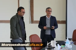 جلسه امور اداری پردیس خواهران و اهدای لوح تقدیر از زحمات ریاست و معاونان پردیس  5