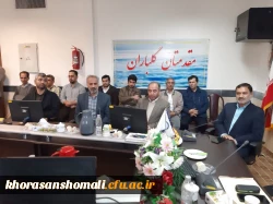 آیین تکریم و معارفه سرپرست امور پردیس های دانشگاه فرهنگیان استان 8