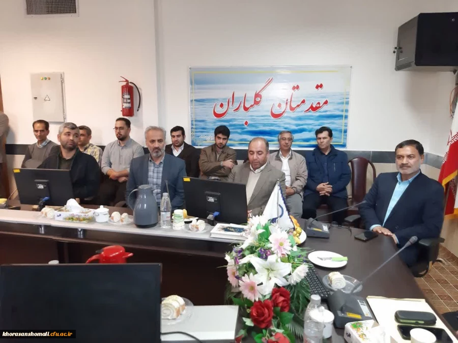 آیین تکریم و معارفه سرپرست امور پردیس های دانشگاه فرهنگیان استان 8