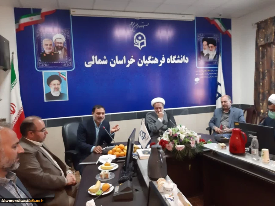 آیین تکریم و معارفه سرپرست امور پردیس های دانشگاه فرهنگیان استان 9