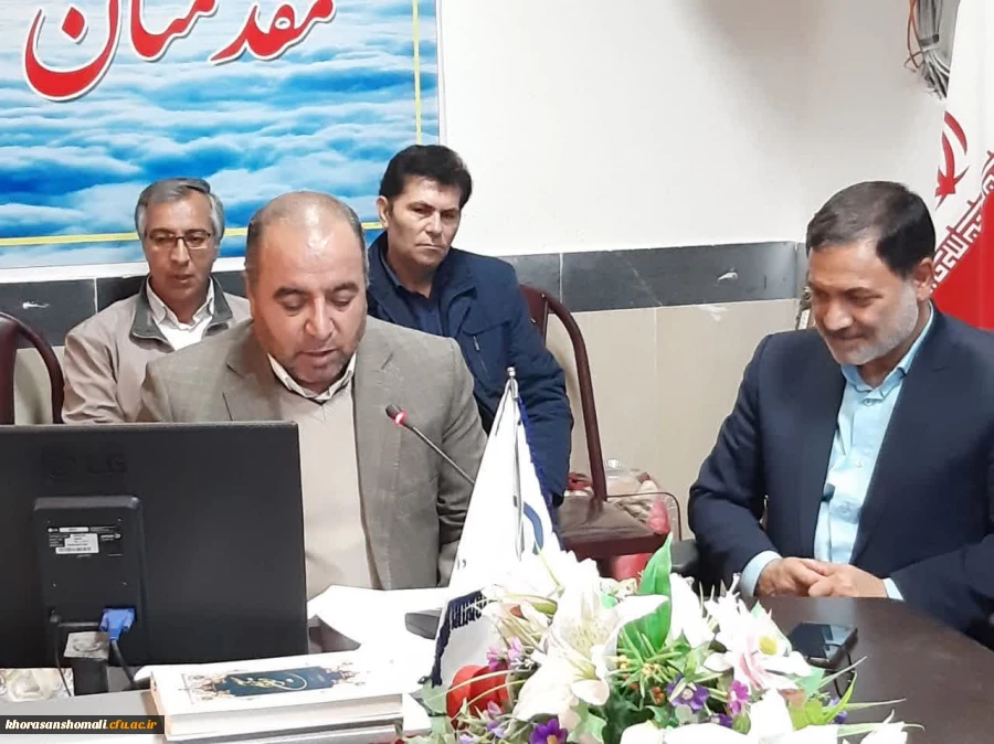 آیین تکریم و معارفه سرپرست امور پردیس های دانشگاه فرهنگیان استان 10