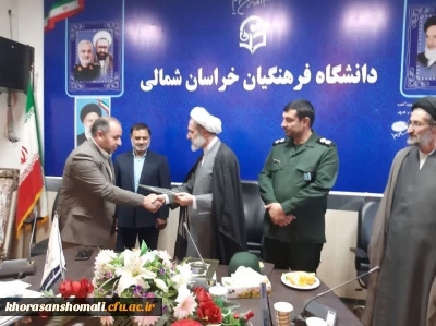 آیین تکریم و معارفه سرپرست امور پردیس های دانشگاه فرهنگیان استان