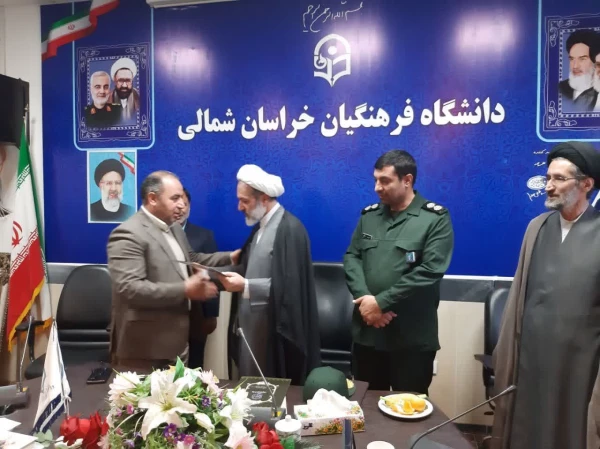 آیین تکریم و معارفه سرپرست امور پردیس های دانشگاه فرهنگیان استان 3