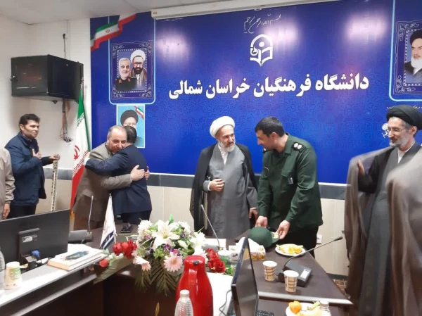 آیین تکریم و معارفه سرپرست امور پردیس های دانشگاه فرهنگیان استان 5