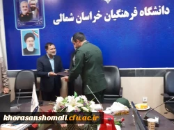 آیین تکریم و معارفه سرپرست امور پردیس های دانشگاه فرهنگیان استان 7