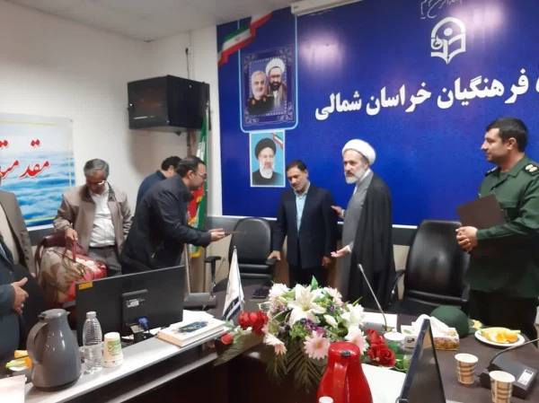 آیین تکریم و معارفه سرپرست امور پردیس های دانشگاه فرهنگیان استان 8