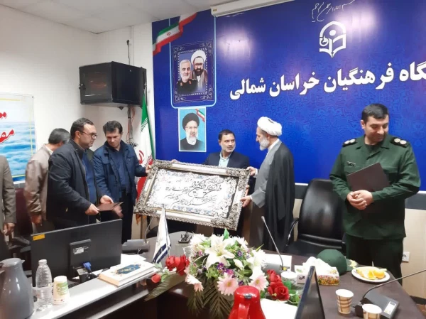 آیین تکریم و معارفه سرپرست امور پردیس های دانشگاه فرهنگیان استان 9