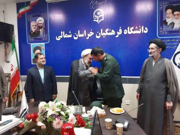 آیین تکریم و معارفه سرپرست امور پردیس های دانشگاه فرهنگیان استان 16