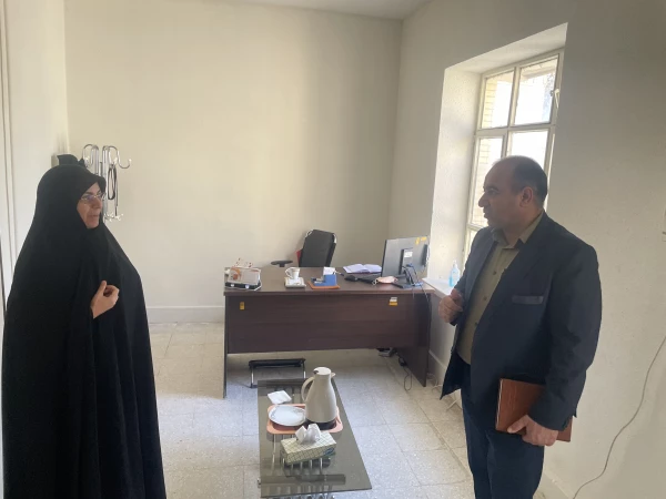 بازدید ریاست دانشگاه فرهنگیان استان از پردیس امام جعفر صادق (ع) 2